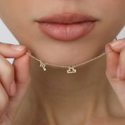 Collar Helena Zodiaco [Bañado en Oro de 18K]