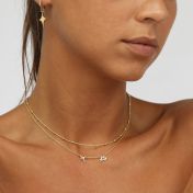 Helena Zodiac Necklace [14 Karat Gold]