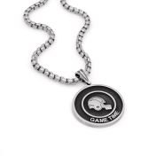 Game Time Personalized Necklace - Sterling Silver