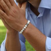 Howliet Om Heren Armband