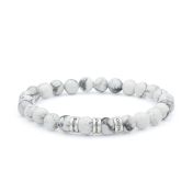 Howlite Men Name Bracelet
