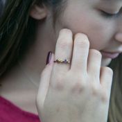 Talisa Sterne Geburtsstein-Ring [417er Gold]