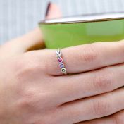 Banden van het Hart Ring [Sterling Zilver]