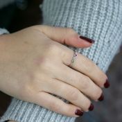 Banden van het Hart Ring [Sterling Zilver]