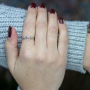 Banden van het Hart Ring [Sterling Zilver]