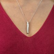 Talisa Hemel Balk Ketting [Sterling Zilver]