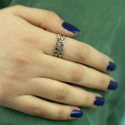 Banden van het Hart Ring [Sterling Zilver]