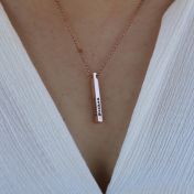 Collana Cielo di Talisa con Barra [Placcata Oro Rosa 18kt]