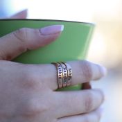 Ocean Tide Ring [Rose Gold Plated]