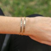 My Favorite Word Bracelet [Gold Plated]