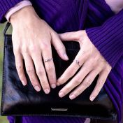 Talisa Sterren Geboortesteen Ring - Sterling Zilver