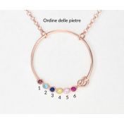 Collana Nodi d'Amore [Placcata Oro Rosa 18kt]