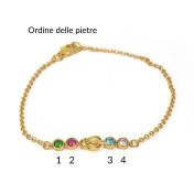 Bracciale Nodi d'Amore [Placcato Oro 18kt]