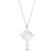 Herzensbindungen Kette mit Gravur [Sterlingsilber]