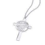 Herzensbindungen Kette mit Gravur [Sterlingsilber]