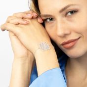 Treasured Spot Map Bracelet [Sterling Silver]