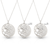Talisa Map Necklace [Sterling Silver]