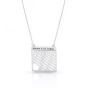 Collier Carte Enchantée [Argent 925]