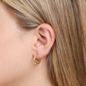 Bold Hoop Earrings - Medium [18K Gold Plated]