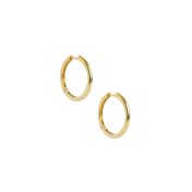 Bold Hoop Earrings - Medium [18K Gold Plated]