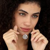 Talisa Map Necklace [Silver]