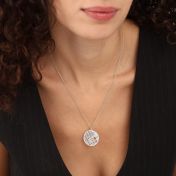 Talisa Map Necklace [Silver]