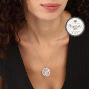 Collana con Mappa dei Punti Preziosi [Argento 925]