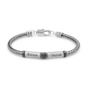Pulsera Grabada Conectados para Hombre