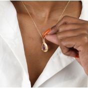 Mommy Mel Name Necklace [18K Gold Plated]