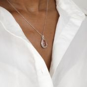 Collier Mommy Mel avec Prénoms [Argent 925] 