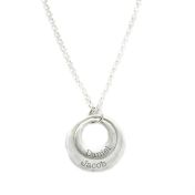 Collar Redondo Brillo de Luna [Plata de Ley]