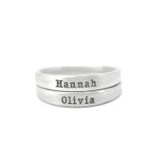Bague Clair de Lune Personnalisée [Argent 925]