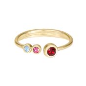 Bague Amour d'une Mère [Plaqué Or 18ct]
