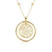 Talisa Karten Kette [750er Gold Vermeil]