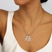 Talisa Multi-Name Necklace with Diamond [18K Gold Plated]