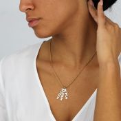 Talisa Multi-Name Necklace with Diamond [18K Gold Plated]