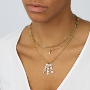 Talisa Multi-Name Necklace with Diamond [18K Gold Plated]