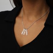 Talisa Multi-Namenskette [Sterlingsilber]