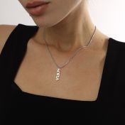 Talisa Multi-Namenskette [Sterlingsilber]