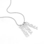 Talisa Multi-Namenskette [Sterlingsilber]