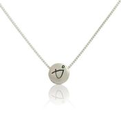 BE BRAVE - Sterling Silver Pendant Box Chain Necklace