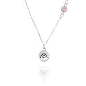 BE CREATIVE - Sterling Silver Necklace with Swarovski® Crystal