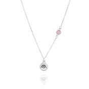 BE CREATIVE - Sterling Silver Necklace with Swarovski® Crystal
