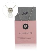 BE CREATIVE - Sterling Silver Pendant Box Chain Necklace