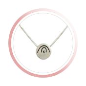 BE CREATIVE - Sterling Silver Pendant Box Chain Necklace