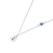 BE FREE - Sterling Silver Necklace with Swarovski® Crystal