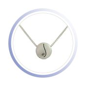 BE FREE - Sterling Silver Pendant Box Chain Necklace