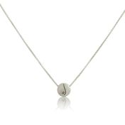 BE FREE - Sterling Silver Pendant Box Chain Necklace