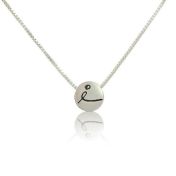 BE LOVE - Sterling Silver Pendant Box Chain Necklace