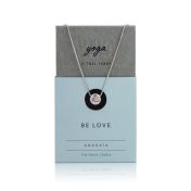 BE LOVE - Sterling Silver Pendant Box Chain Necklace